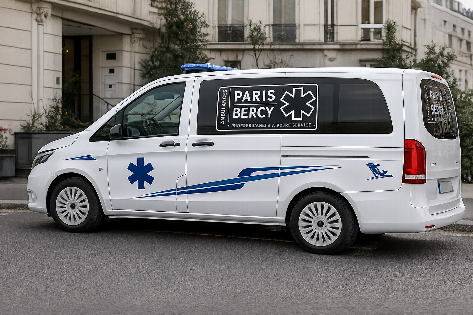 Véhicule sanitaire AMBULANCES PARIS BERCY en Île-de-France